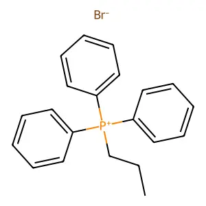 Propyltriphenylphosphonium bromide structure
