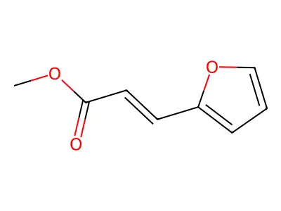 Methyl 3-(furan-2-yl)prop-2-enoate structure