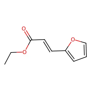 Ethyl 2-furanacrylate structure