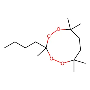 1,2,4,5-Tetroxonane, 3-butyl-3,6,6,9,9-pentamethyl- structure