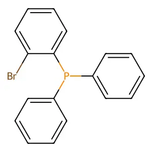 (2-Bromophenyl)diphenylphosphine structure