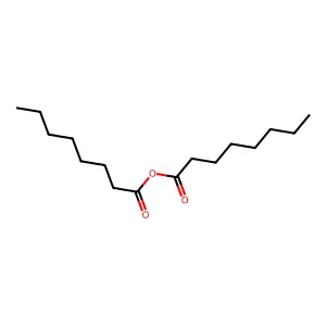 Octanoic anhydride structure