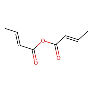 2-Butenoic acid, 1,1'-anhydride structure
