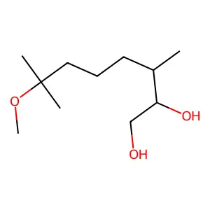 1,2-Octanediol, 7-methoxy-3,7-dimethyl- structure
