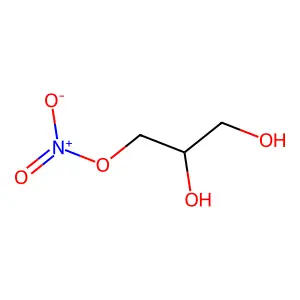 Glycerol 1-mononitrate structure