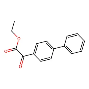 Ethyl 4-phenylbenzoylformate structure