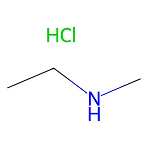Ethyl(methyl)ammonium chloride structure