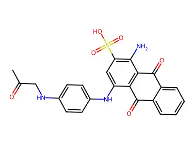 Lanaperl Blue B structure