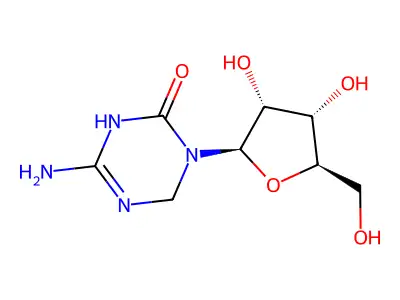 Dihydro-5-azacytidine structure