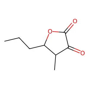 2,3-Furandione, dihydro-4-methyl-5-propyl- structure