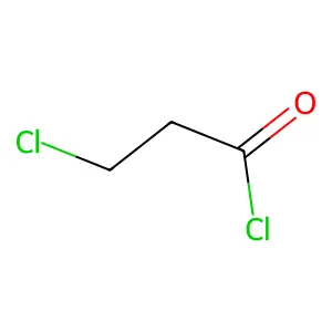 3-Chloropropionyl chloride structure