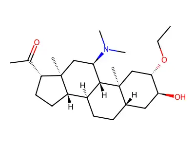 Minaxolone structure