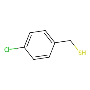 4-Chlorobenzyl mercaptan structure