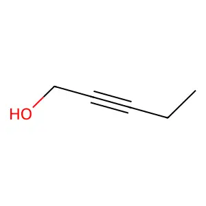 2-Pentyn-1-ol structure