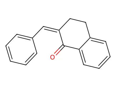 2-Benzylidene-1-tetralone structure
