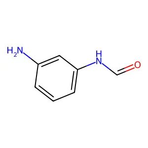 N-(3-aminophenyl)formamide structure