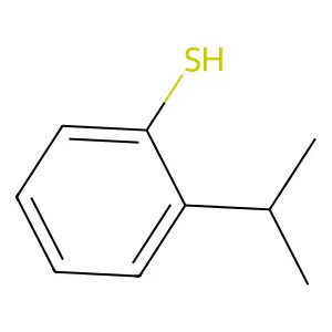 Benzenethiol, 2-(1-methylethyl)- structure