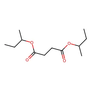 Di-sec-butyl succinate structure