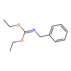 Diethyl N-benzylimidocarbonate structure