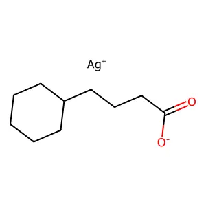 Silver 4-cyclohexylbutyrate structure