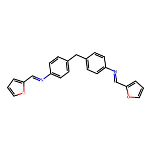 4,4'-Methylenebis(N-furfurylideneaniline) structure