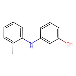 m-(o-Toluidino)phenol structure