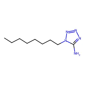 1H-Tetrazol-5-amine, 1-octyl- structure