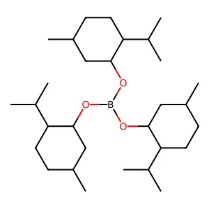 Menthyl borate structure