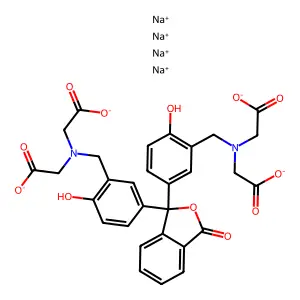 Phenolphthalein complexon structure