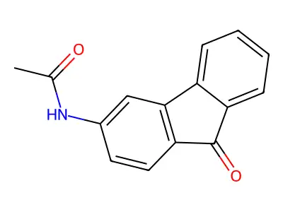 N-(9-Oxofluoren-3-yl)acetamide structure