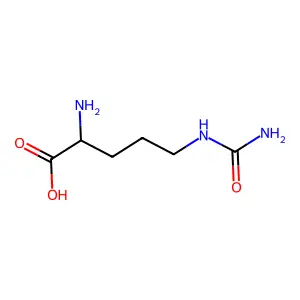 Citrulline, (+-)- structure