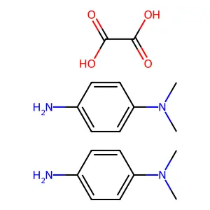 Bis((p-aminophenyl)dimethylammonium) oxalate structure