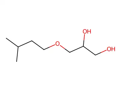3-(3-Methylbutoxy)-1,2-propanediol structure