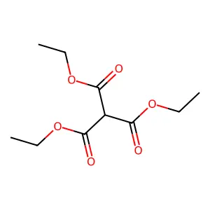 Triethyl methanetricarboxylate structure