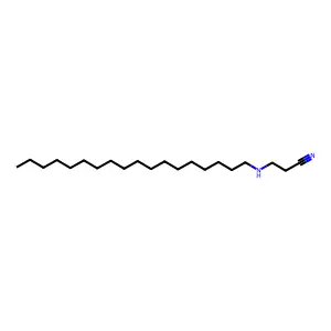 3-Octadecylaminopropiononitrile structure