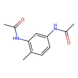2,4-Diacetylaminotoluene structure