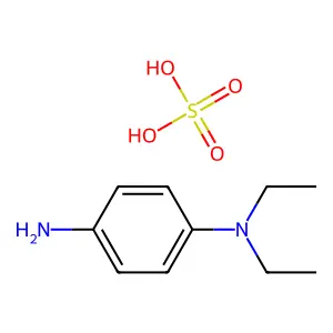 N,N-Diethyl-p-phenylenediamine sulfate structure