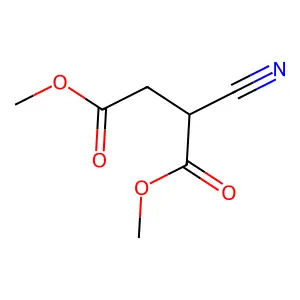 2-Cyanobutanedioic acid dimethyl ester structure
