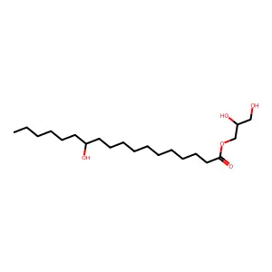 Glyceryl 1-hydroxystearate structure