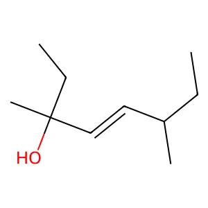 4-Octen-3-ol, 3,6-dimethyl- structure