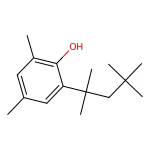 2,4-Dimethyl-6-tert-octylphenol structure
