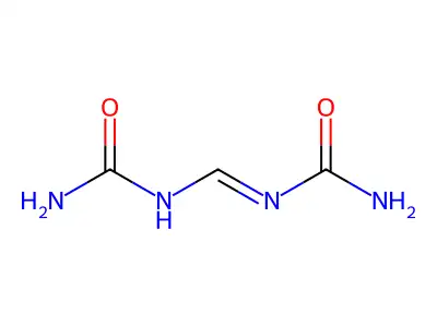 N,N'-dicarbamoylformimidamide structure