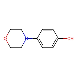 4-Morpholinophenol structure