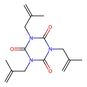 Trimethylallyl isocyanurate structure