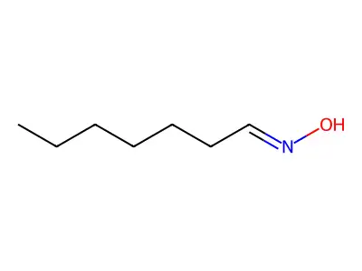 N-heptylidenehydroxylamine structure