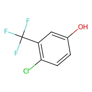 4-Chloro-3-(trifluoromethyl)phenol structure
