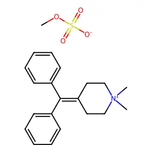 Diphemanil methyl sulfate structure