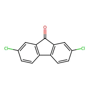 2,7-Dichloro-9-fluorenone structure