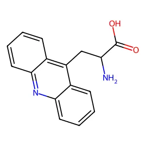 3-Acridin-9-ylalanine structure