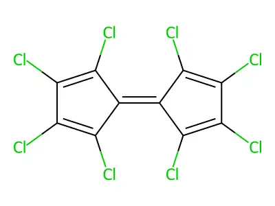 Perchlorofulvalene structure